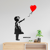 Adesivi Murali: Banksy, Ragazza con il Palloncino 4