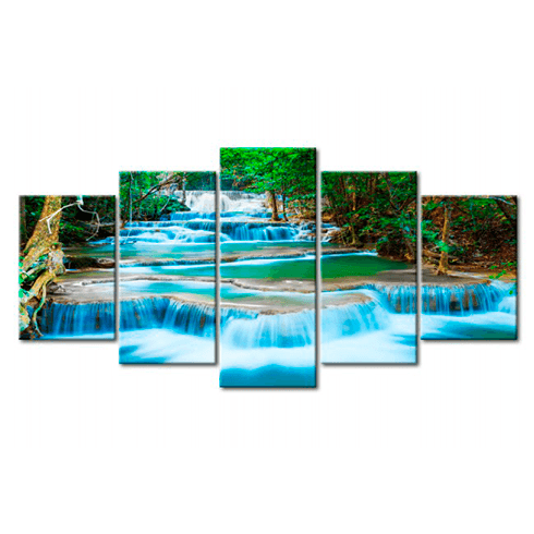 Altri prodotti: Cascata blu a Kanchanaburi, Thailandia