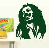 Adesivi Murali: Bob Marley 4