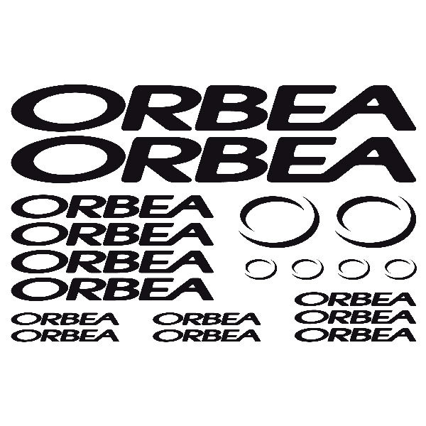 Adesivi per Auto e Moto: Moto Set 19X Adesivi MTB Orbea