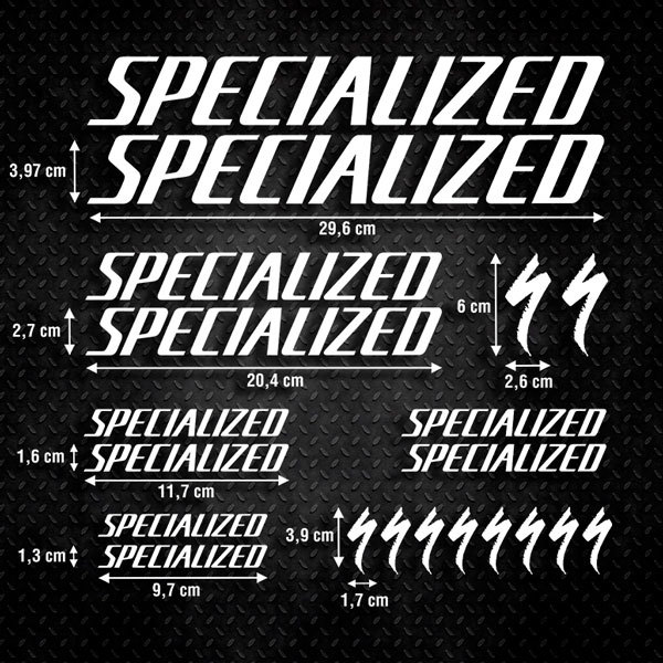 Adesivi per Auto e Moto: Moto Kit MTB Specialized