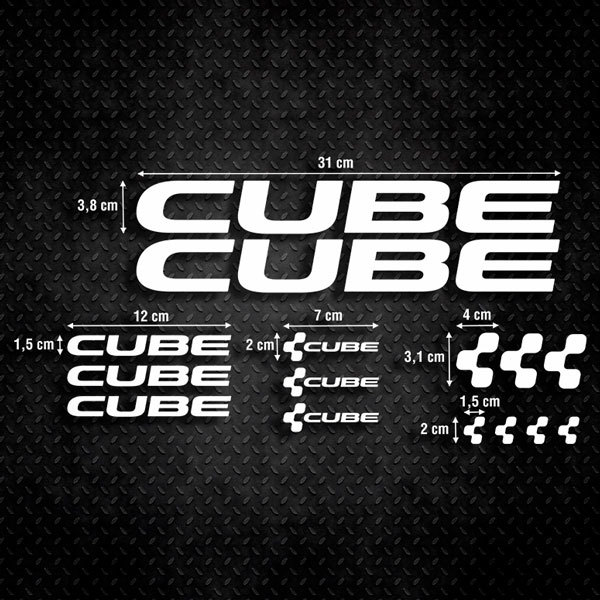 Cube 3 V Bianco Lucido e Grigio Scuro Opaco 