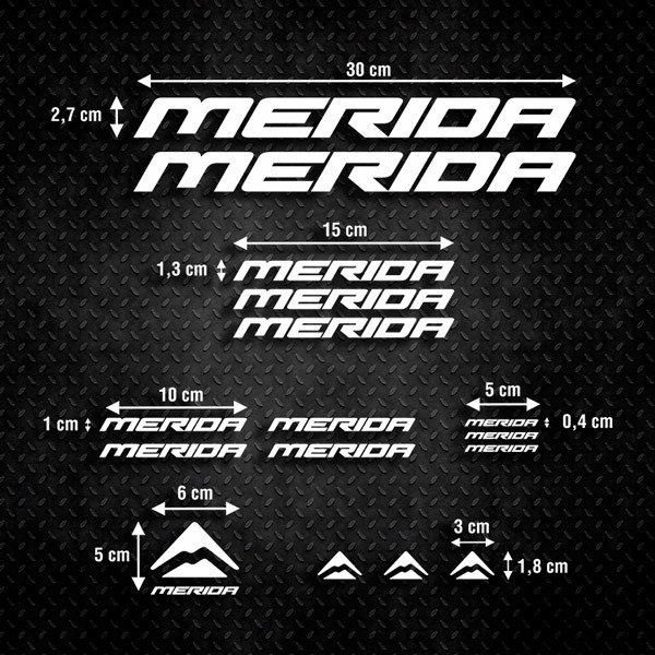 Adesivi per Auto e Moto: Moto Kit MTB Merida