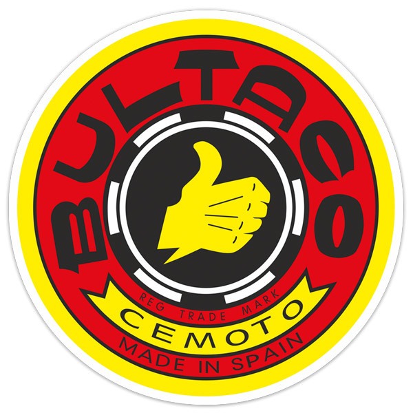 Adesivi per Auto e Moto: Logo Bulk rosso