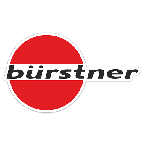 Adesivi per camper: Bürstner logo