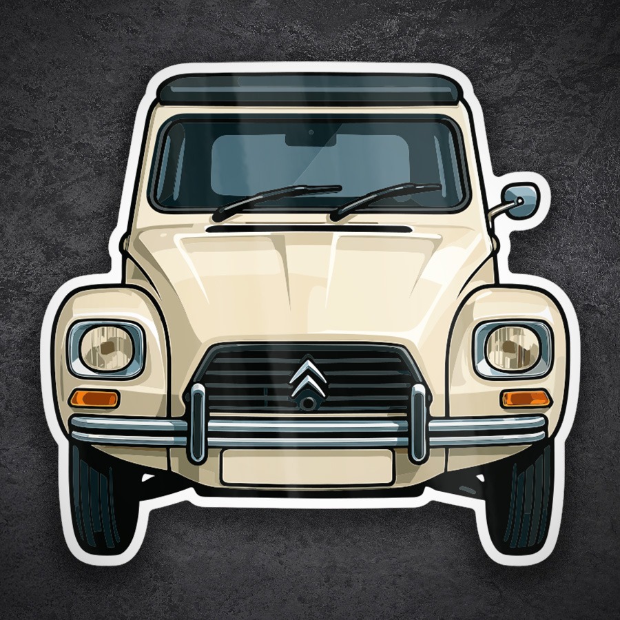 Adesivi per Auto e Moto: Auto Citroën Dyane