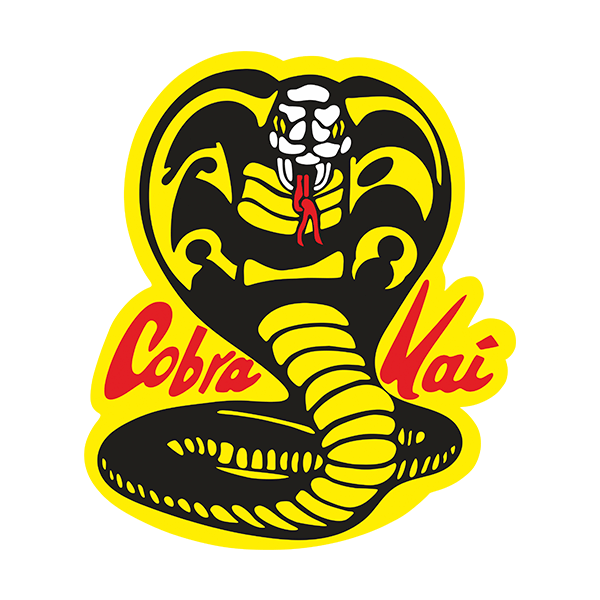 Adesivi Murali: Cobra Kai Giallo