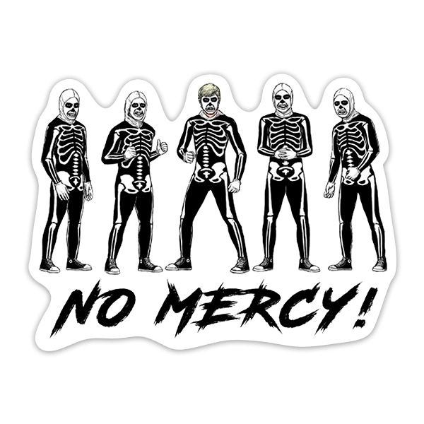 Adesivi per Auto e Moto: Cobra Kai Scheletri, No Mercy!