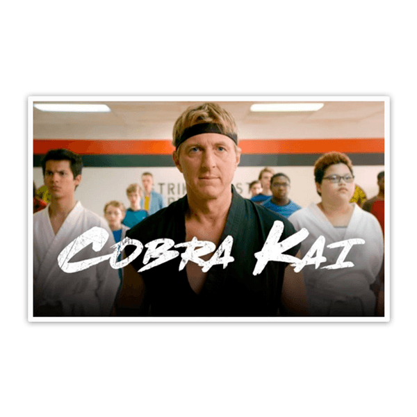 Adesivi per Auto e Moto: Cobra Kai Johnny Lawrence