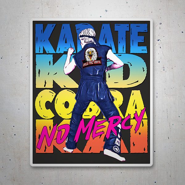 Adesivi per Auto e Moto: Karate Kid No Mercy