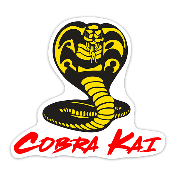 Adesivi per Auto e Moto: Cobra Kai Logo