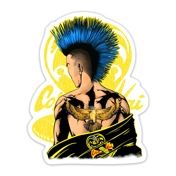 Adesivi per Auto e Moto: Cobra Kai Hawk Tatuaggio