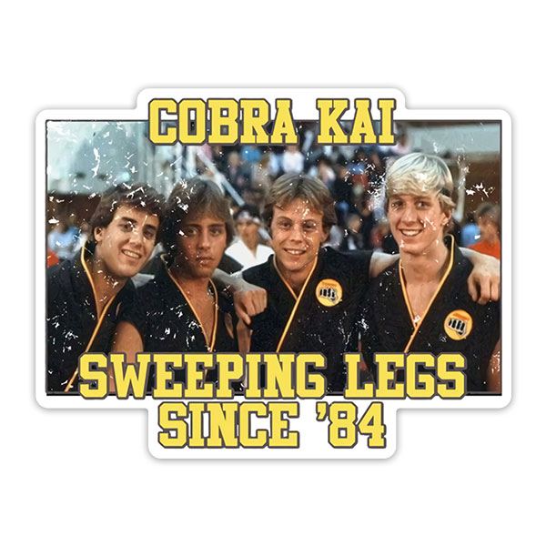 Adesivi per Auto e Moto: Cobra Kai Since 84
