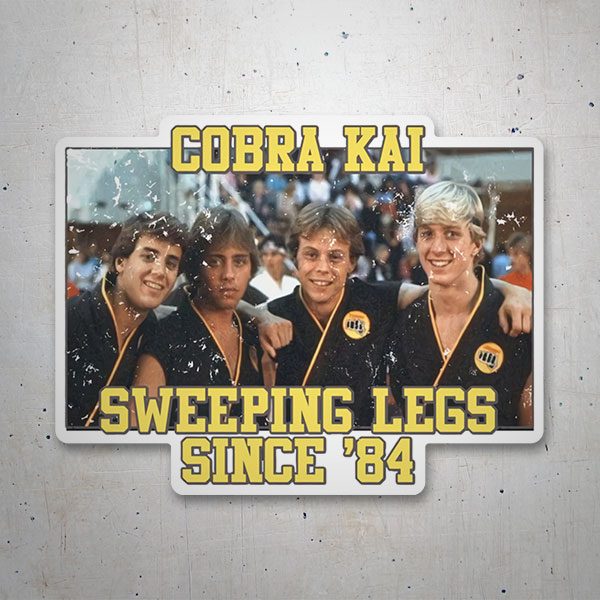 Adesivi per Auto e Moto: Cobra Kai Since 84