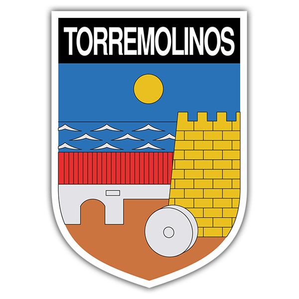 Adesivi per Auto e Moto: Scudo Torremolinos