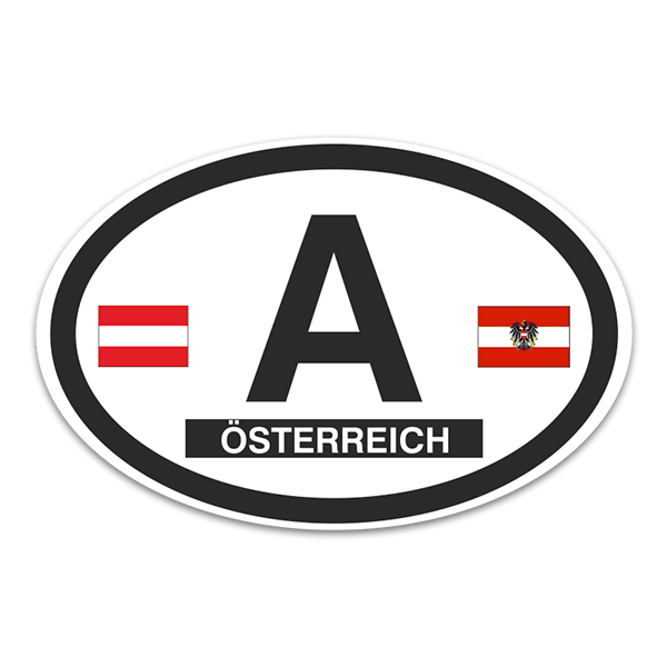Adesivi per Auto e Moto: Österreich