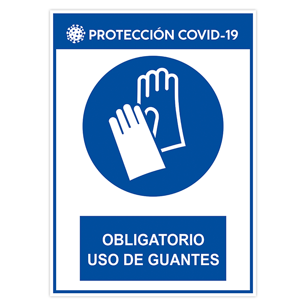Adesivi per Auto e Moto: Protezione covid19 uso dei guanti