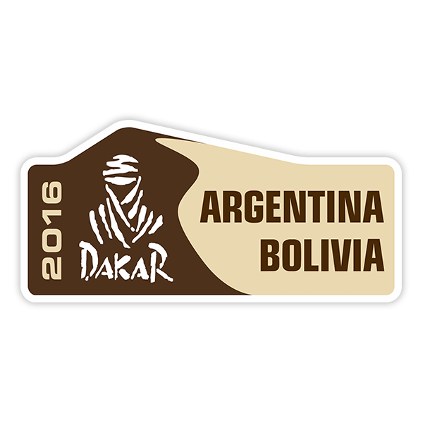 Adesivi per Auto e Moto: Dakar 2016