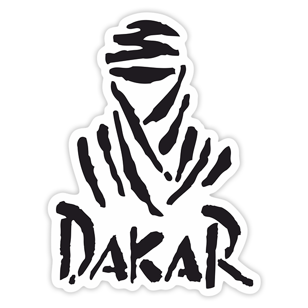 Adesivi per Auto e Moto: Logo Dakar