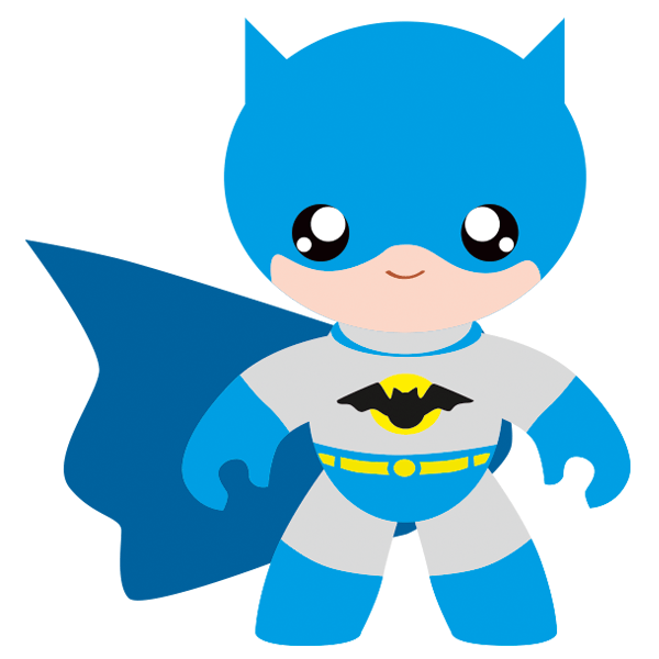 Adesivi per Bambini: Batman Blu