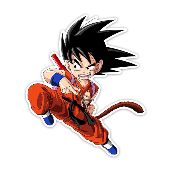 Adesivi per Bambini: Dragon Ball Ginocchio Goku