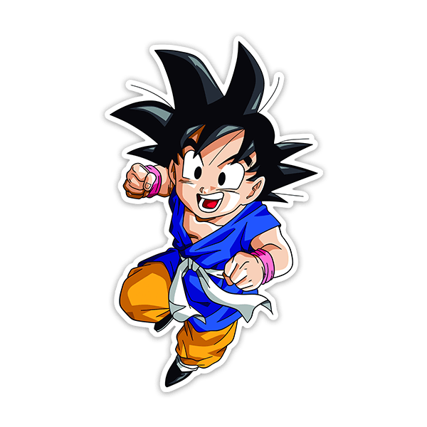Adesivi per Auto e Moto: Dragon Ball Goku GT
