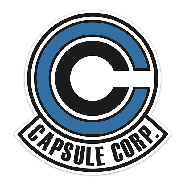 Adesivi per Bambini: Dragon Ball Capsule Corp.