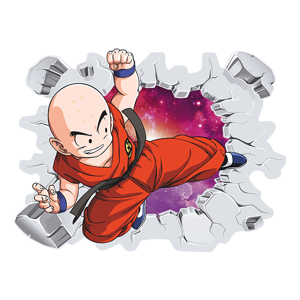 Adesivi per Bambini: Dragon Ball Krillin