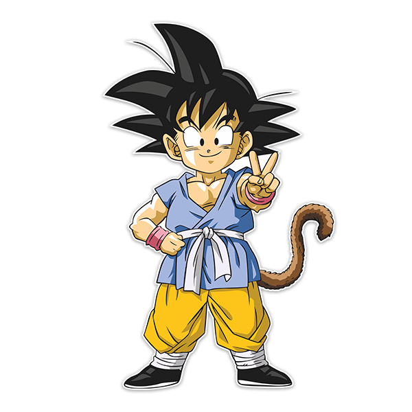 Adesivi per Bambini: Dragon Ball Son Goku GT Victory