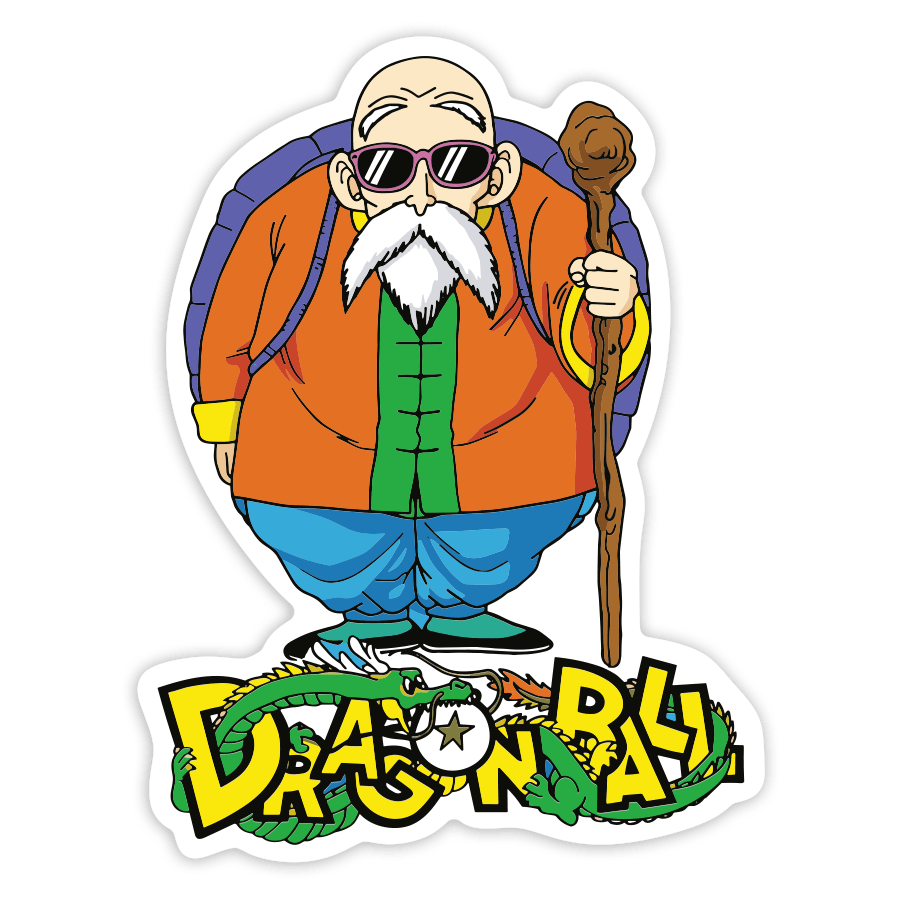 Adesivi per Auto e Moto: Maestro Roshi