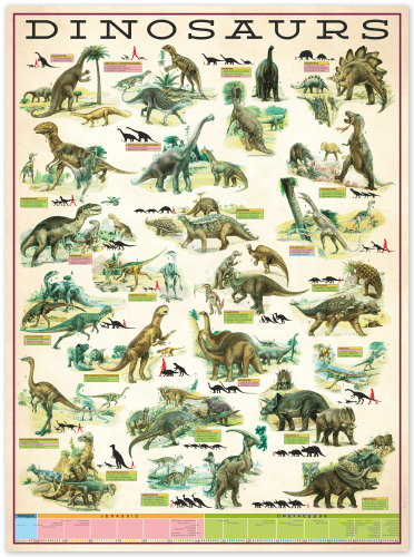 Adesivi Murali: Dinosauri