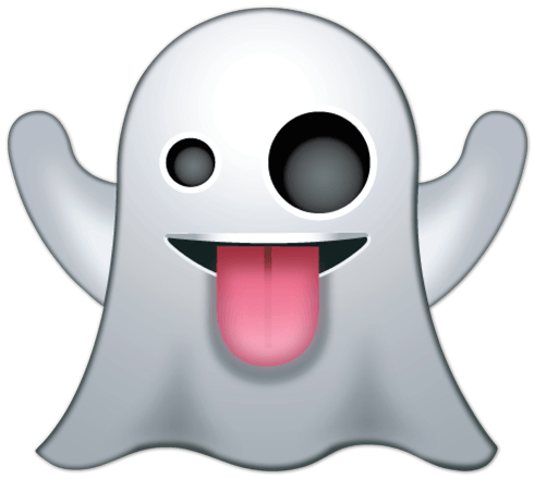 Adesivi Murali: Emoji Fantasma