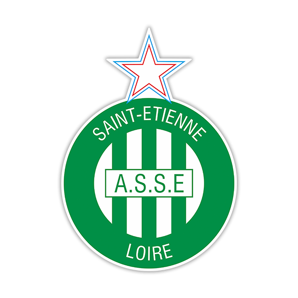 Adesivi Murali: Stemma di Saint-Etienne