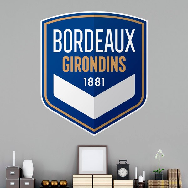 Adesivi Murali: Stemma Girondins Bordeaux