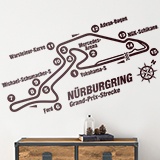 Adesivi Murali: Circuito del Nurburgring 2