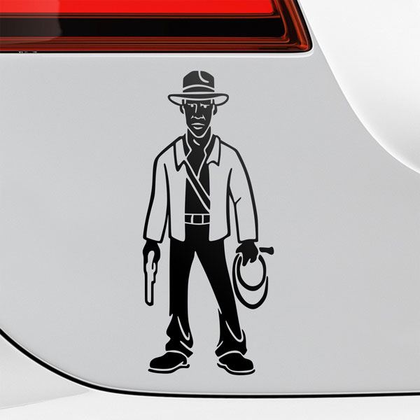 Adesivi per Auto e Moto: Indiana Jones