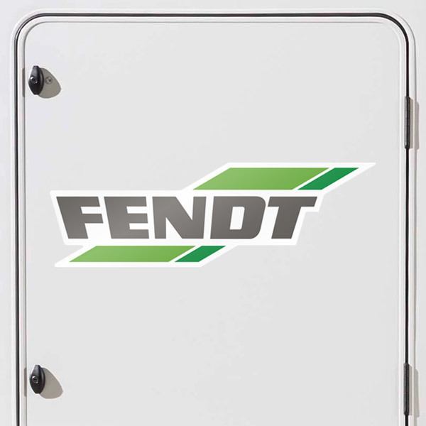 Adesivi per camper: Logo Fendt