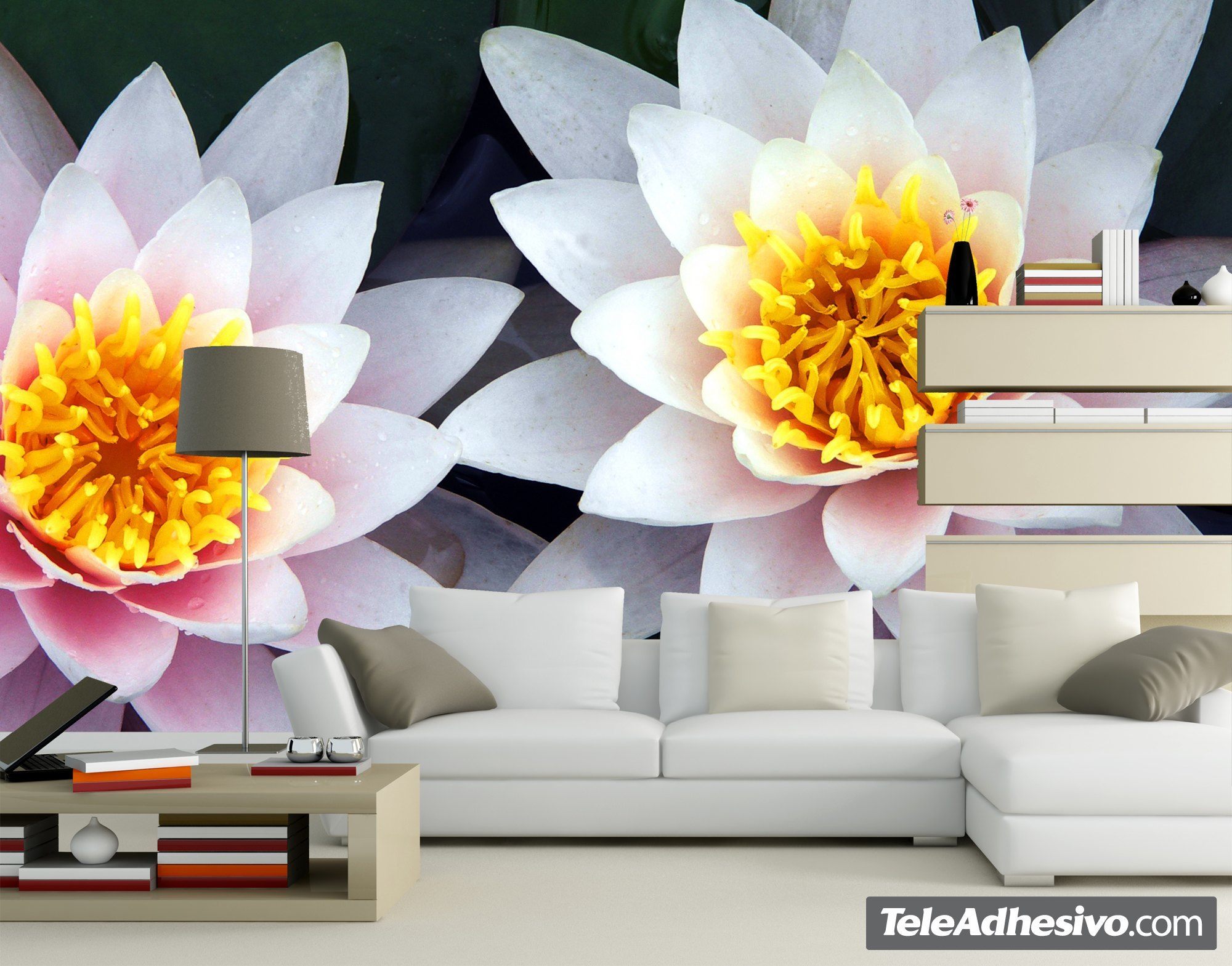 Fotomurali fiori di loto