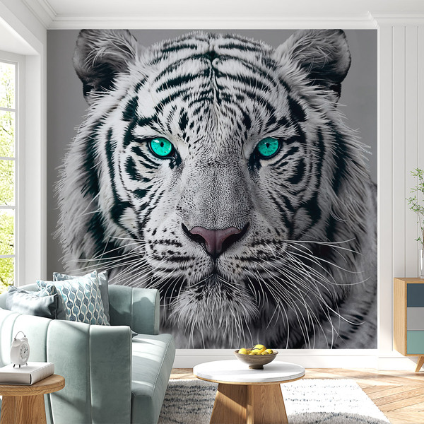 Fotomurali : White Tiger