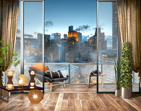 Fotomurali : Terrazza in Houston, Texas