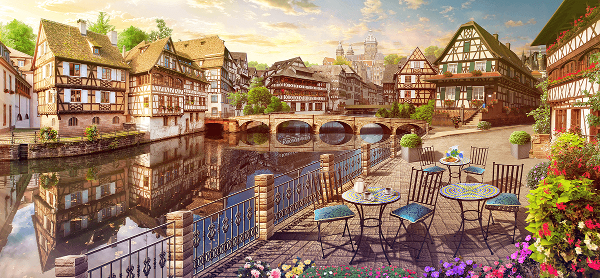 Fotomurali : velador Strasburgo