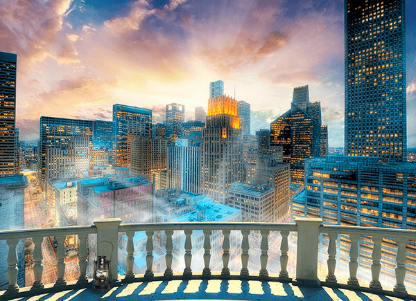 Fotomurali : Balkon in Manhattan