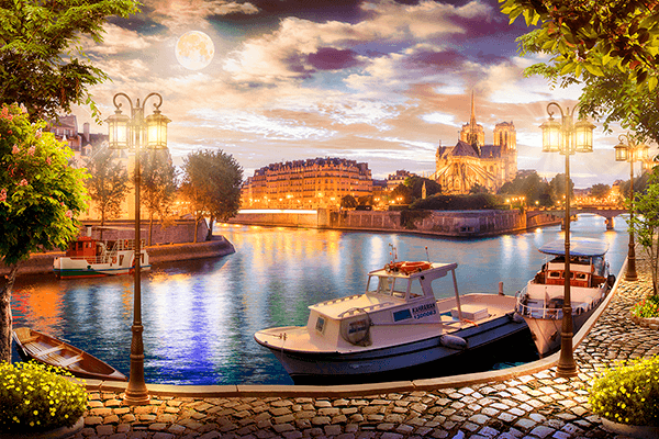 Fotomurali : Isola della Cattedrale di Notre Dame