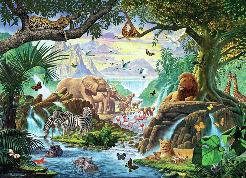 Fotomurali : Giungla della natura