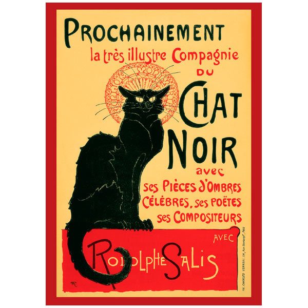 Adesivi Murali: Le Chat Noir