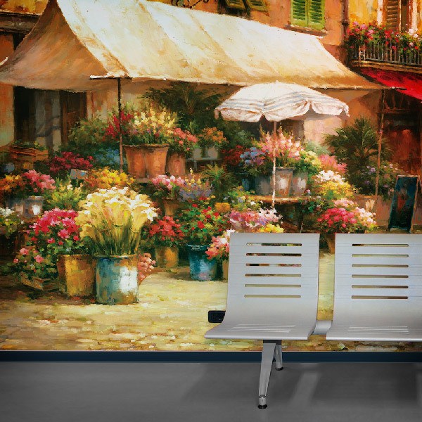 Fotomurali : Il mercato Flowe