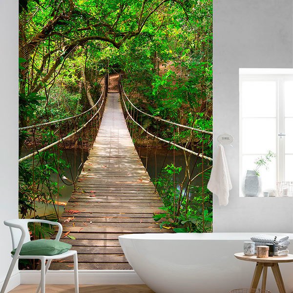 Fotomurali : Ponte in Amazzonia 0