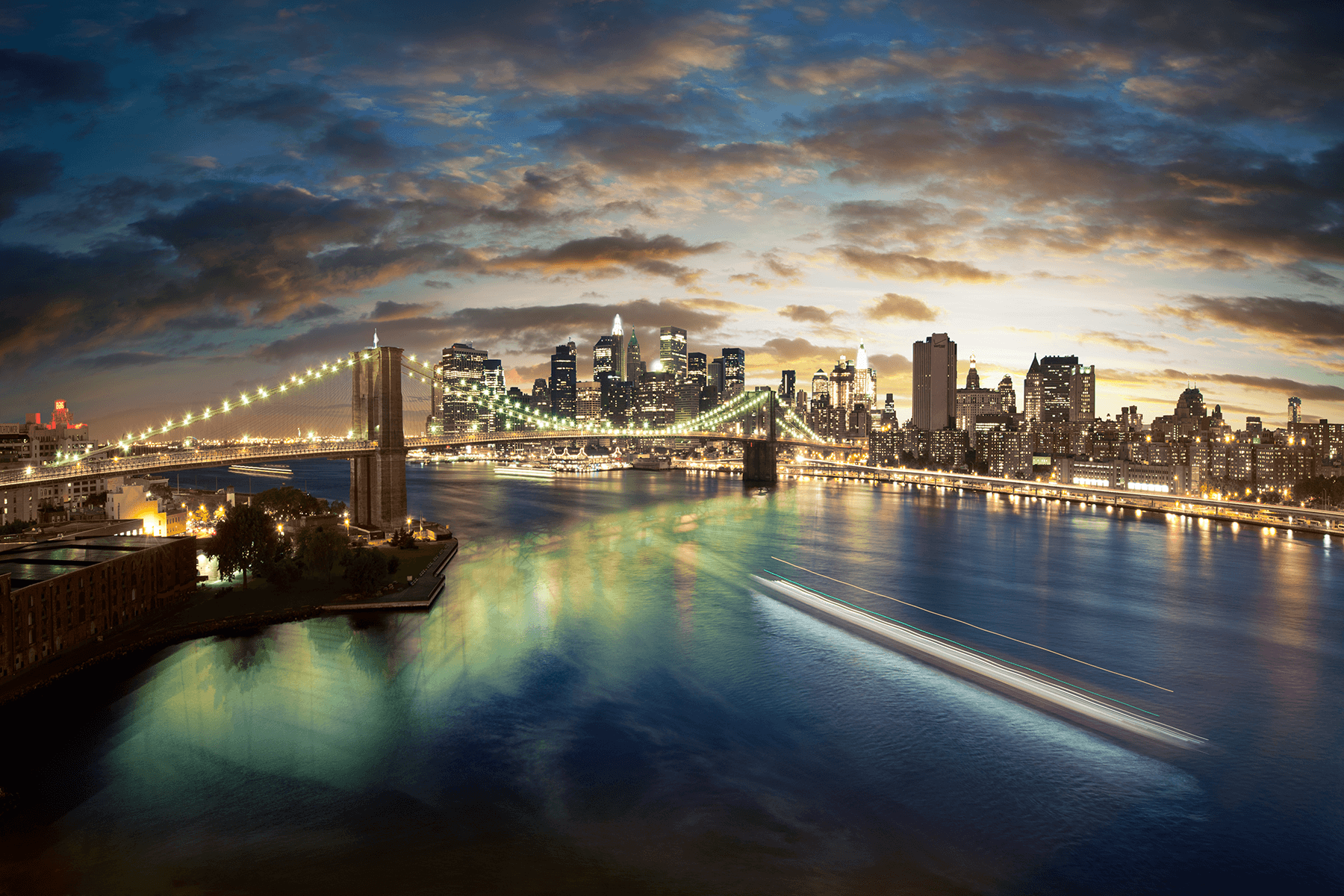 Fotomurali : Magico Ponte di Brooklyn