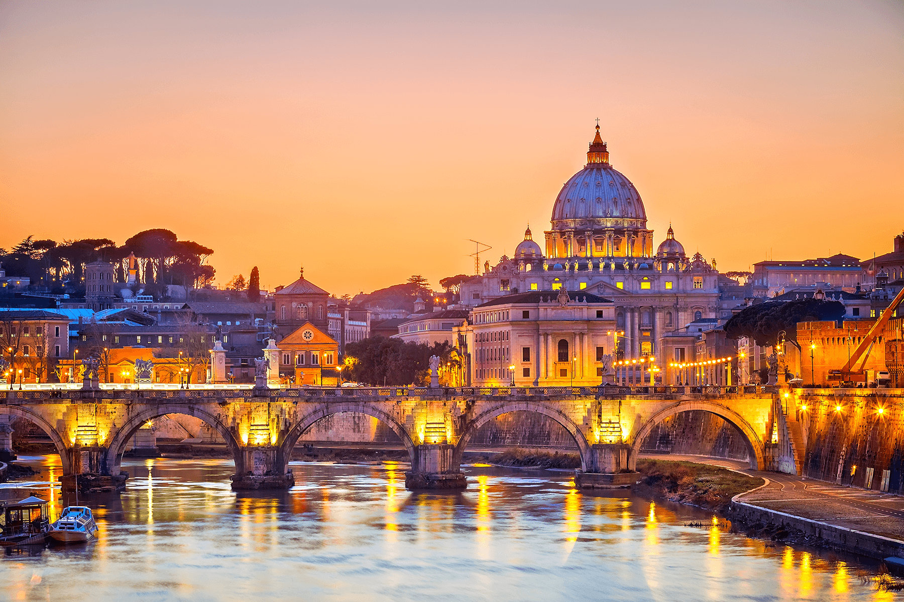 Fotomurali : Ponte Sant Angelo, Roma