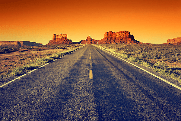 Fotomurali : Percorso al Grand Canyon